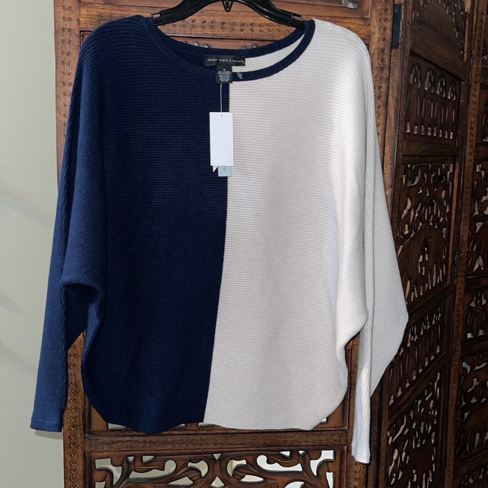 Joan Vass New York Long-Sleeve Sweater